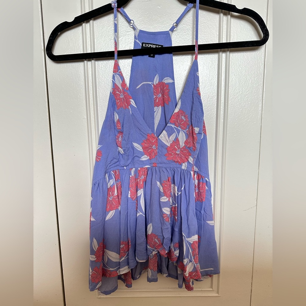 Express flowy top size xs